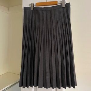 Banana Republic Pleated Wool Skirt